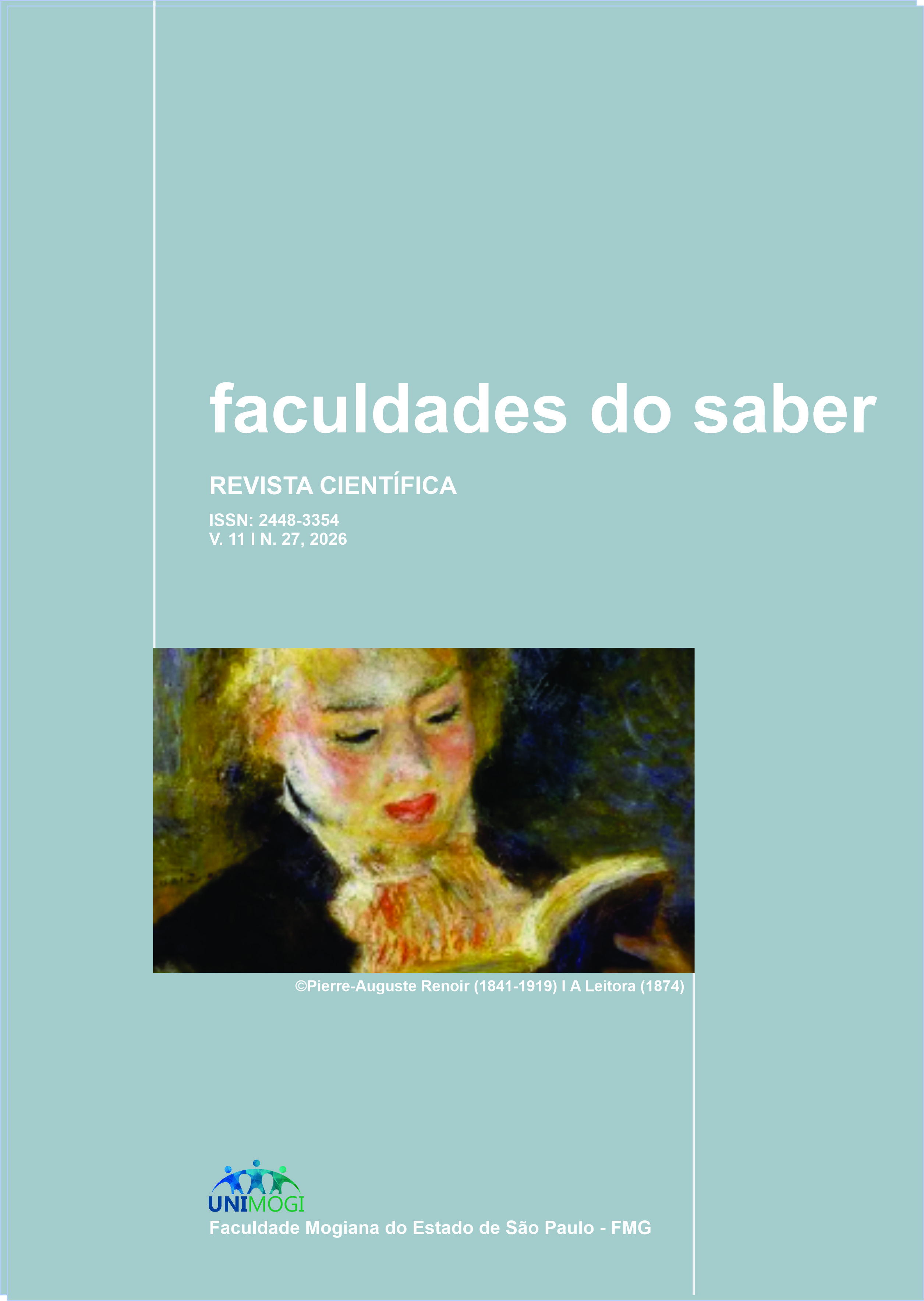 					Visualizar v. 11 n. 27 (2026): Revista Faculdade do Saber
				